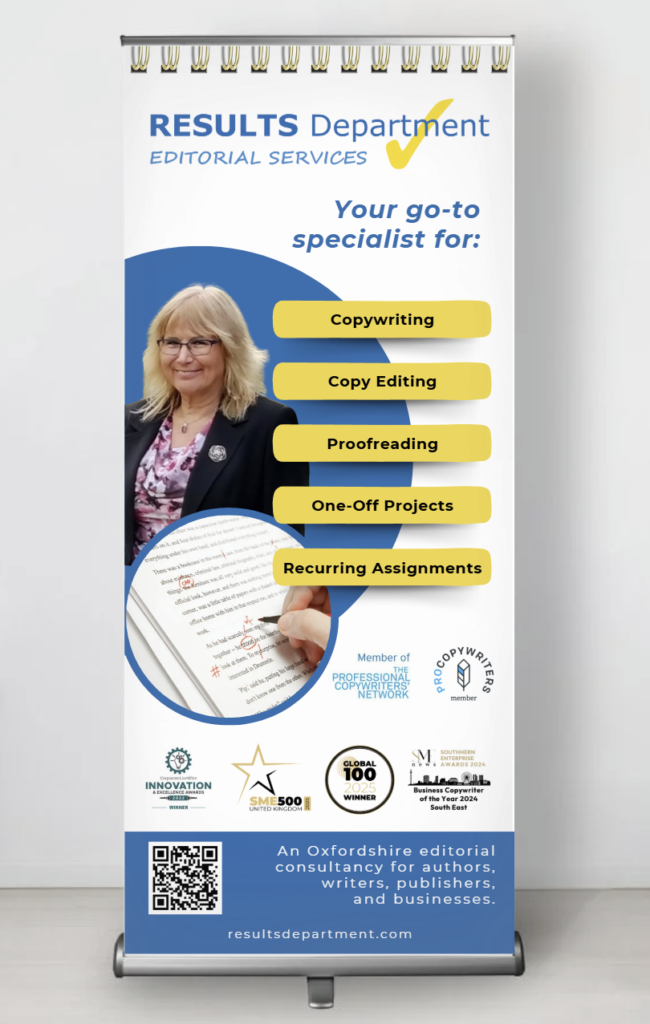 Results Department banner